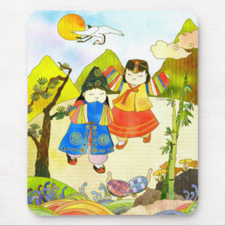 Tapis De Souris Le premier anniversaire Mousepad du bébé coréen