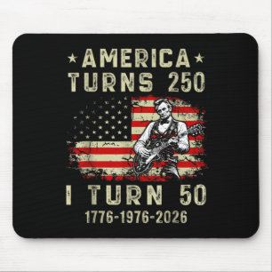 Tapis De Souris Le président du 16e siècle Abe Lincoln jouant de l