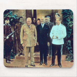 Tapis De Souris Le Président Truman et Joseph Staline