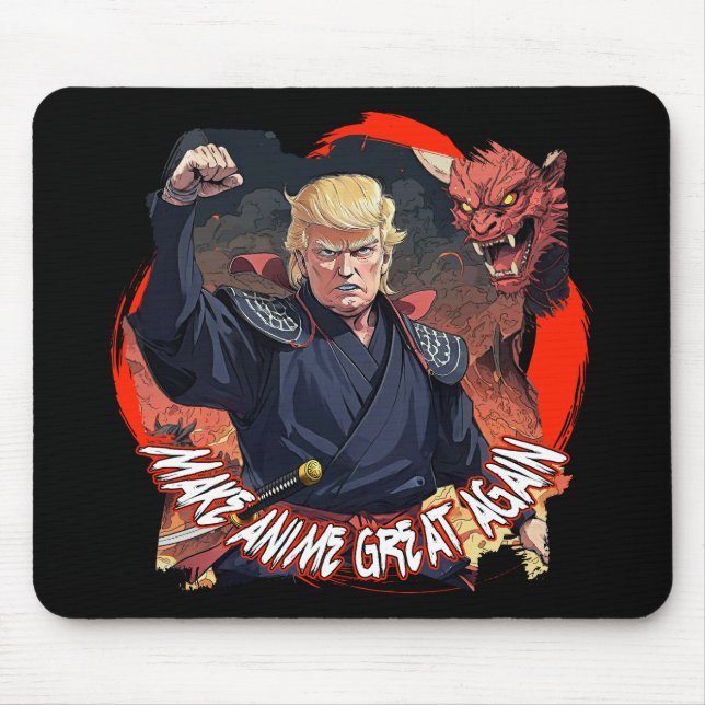 Tapis De Souris Le Président Trump redonne sa grandeur à l'organis (Devant)