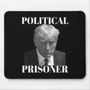 Tapis De Souris Le prisonnier Donald J. Trump Black &amp; White Mu
