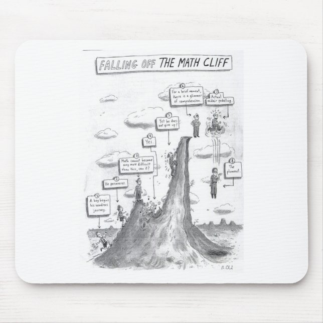 Tapis De Souris Le processus de maths (Devant)