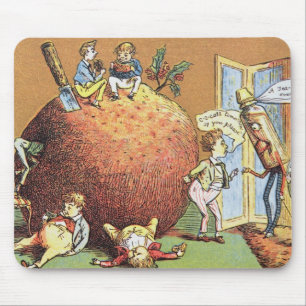 Tapis De Souris Le pudding de Noël