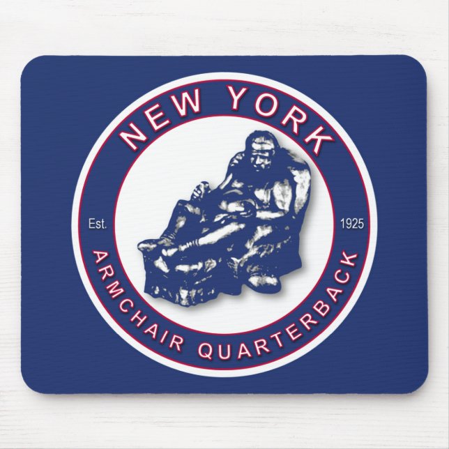 Tapis De Souris Le Quartier des Fauteuils ~ Football New York (Devant)