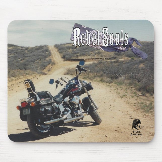 Tapis De Souris Le Rebel des Bandana de Pierre Souls Mousepad (Devant)