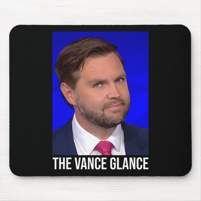 Tapis De Souris Le Regard Vance - Drôle Jd Vance (Devant)