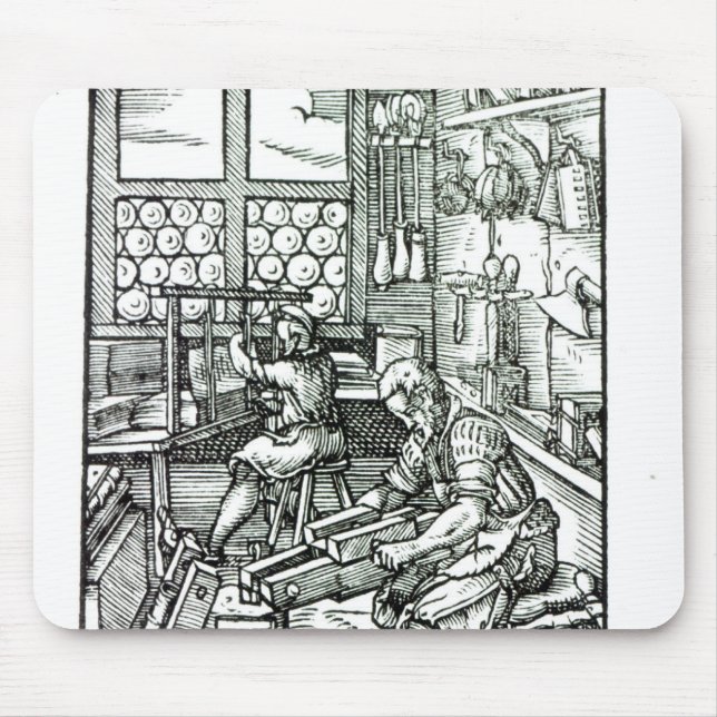 Tapis De Souris Le relieur, édité par Hartman Schopper (Devant)