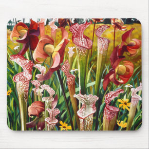 Tapis De Souris Le "ressort fleurit" l'art floral d'aquarelle