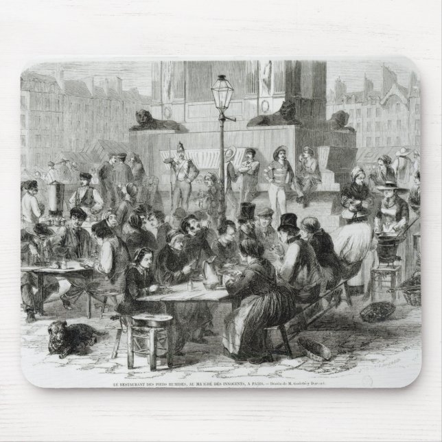 Tapis De Souris Le restaurant des pieds humides (Devant)