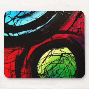Tapis De Souris Le résumé génial pointille l'art