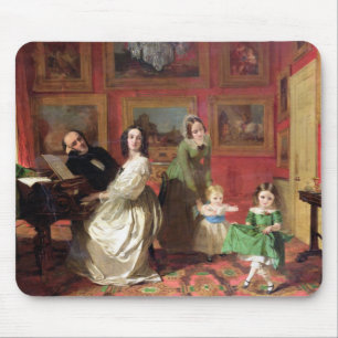 Tapis De Souris Le Rev. et la Mme Palmer-Lovell avec leur fille