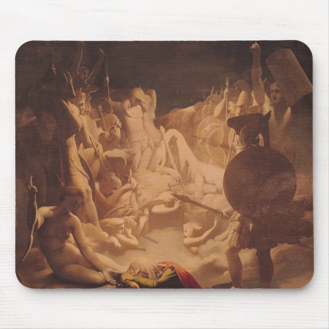 Tapis De Souris Le rêve d'Ossian, 1813 (Devant)