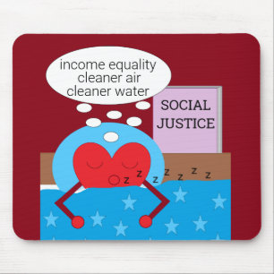Tapis De Souris Le rêve d'un monde meilleur