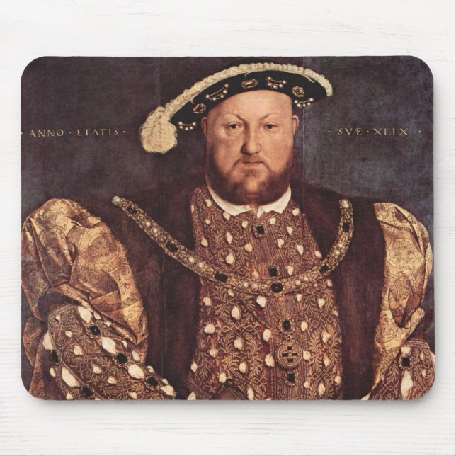 Tapis De Souris Le Roi Henry VIII Mousepad (Devant)