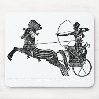 Tapis De Souris Le roi Ramesses II Mousepad, art égyptien Vintage 