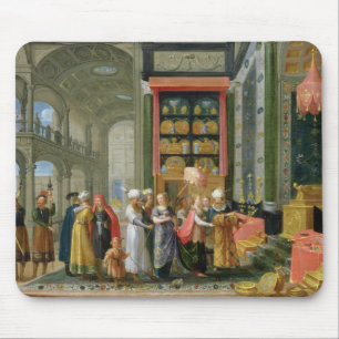 Tapis De Souris Le Roi Solomon et la reine de Sheba
