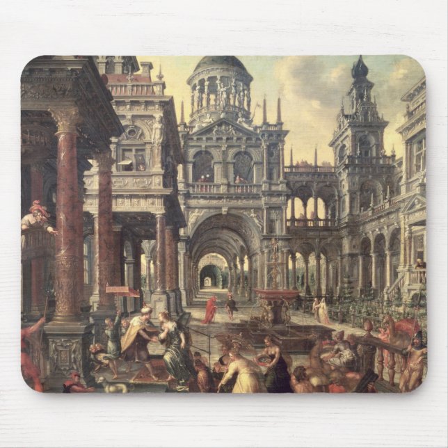 Tapis De Souris Le Roi Solomon et la reine de Sheba (Devant)