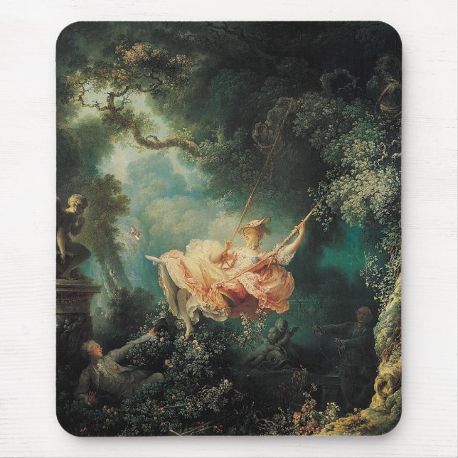 Tapis De Souris LE rose vert SWING (Devant)