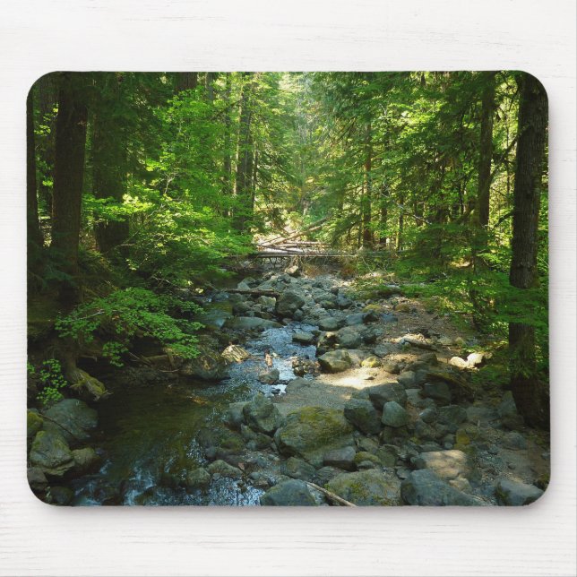 Tapis De Souris Le ruisseau Laughwater au parc national Mount Rain (Devant)