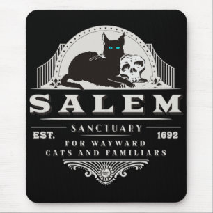 Tapis De Souris Le Sanctuaire De Salem Pour Chats Et Familiers