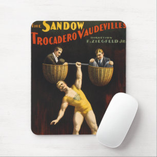 Tapis De Souris Le Sandow Eugen Sandow Vaudeville Weightlifter