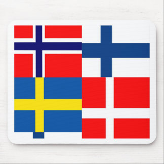 Tapis De Souris Le Scandinave marque le quartet