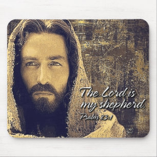 Tapis De Souris Le Seigneur est mon berger Psaume 23:1 Mousepad