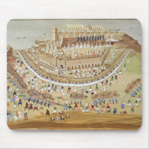 Tapis De Souris Le siège d'Athènes en 1827, de l'imagé salut