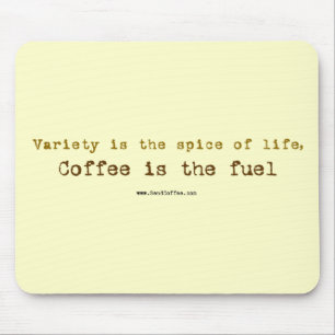 Tapis De Souris Le slogan Send Coffee - mousepad