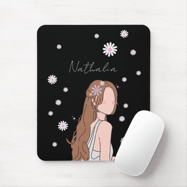 Tapis De Souris Le Snapshot de beauté personnalisable (Avec souris)