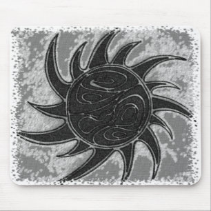 Tapis De Souris le soleil tordu Mousepad