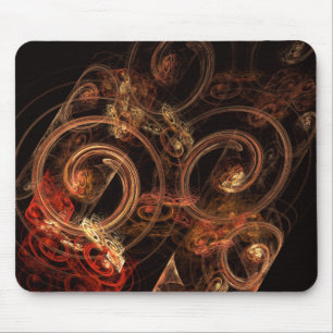 Tapis De Souris Le son de la musique Art Abstrait Mousepad