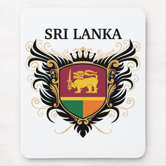 Tapis De Souris Le Sri Lanka [personnalisez] (Devant)