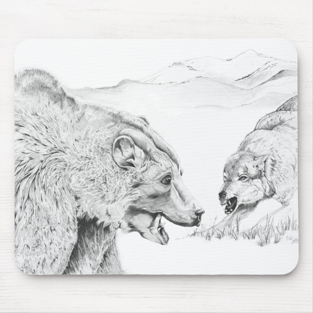 Tapis De Souris Le stand off - Mousepad (Devant)