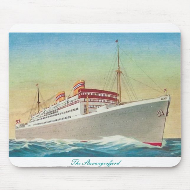Tapis De Souris Le Stavangerfjord (Devant)