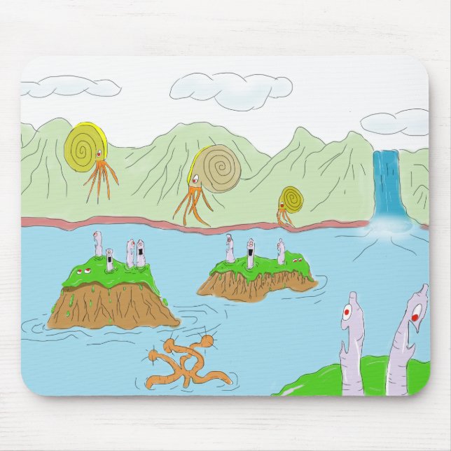 Tapis De Souris le suintement a des yeux (Devant)