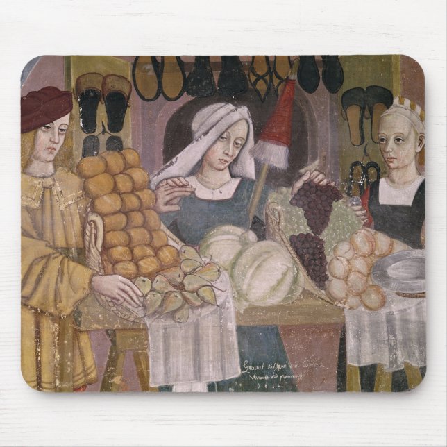 Tapis De Souris Le support des vendeurs de fruit (Devant)