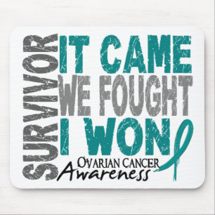 Tapis De Souris Le survivant de Cancer ovarien qu'il est venu nous