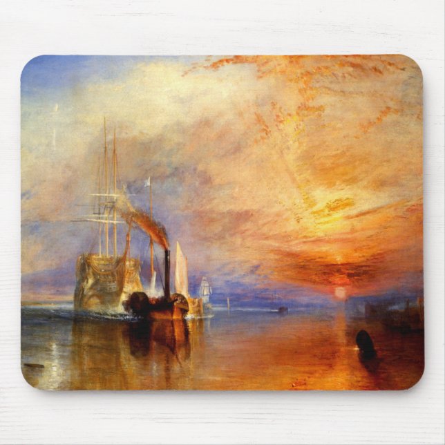 Tapis De Souris Le Temeraire de combat, J.M.W. Turner (Devant)