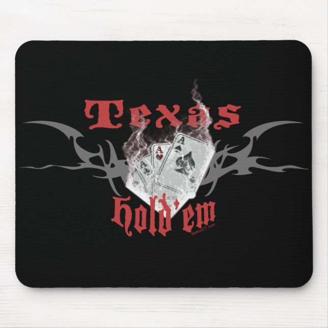 Tapis De Souris Le Texas les tiennent Mousepad (Devant)