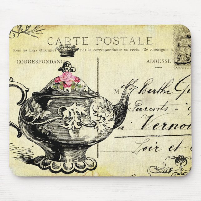 Tapis De Souris le thé de la Reine (Devant)