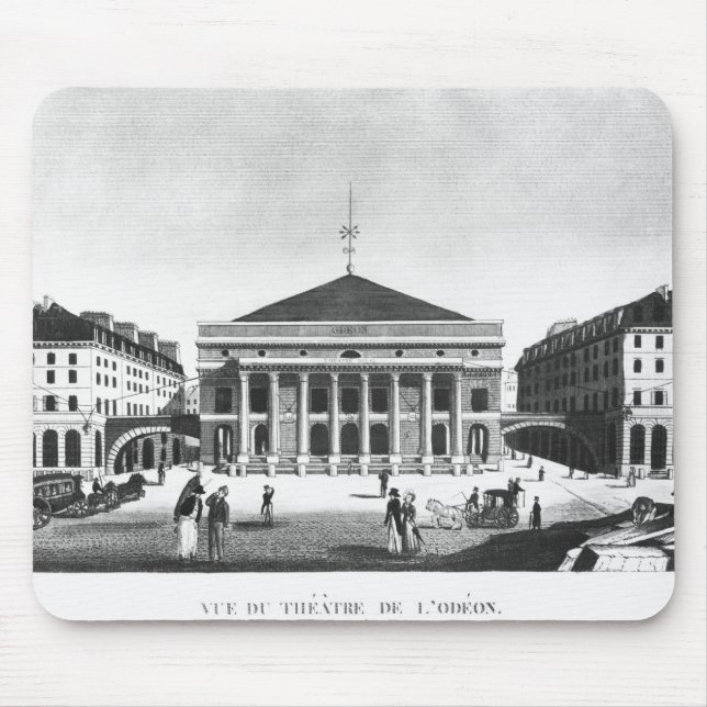 Tapis De Souris Le théâtre de l'Odeon, c.1830 (Devant)