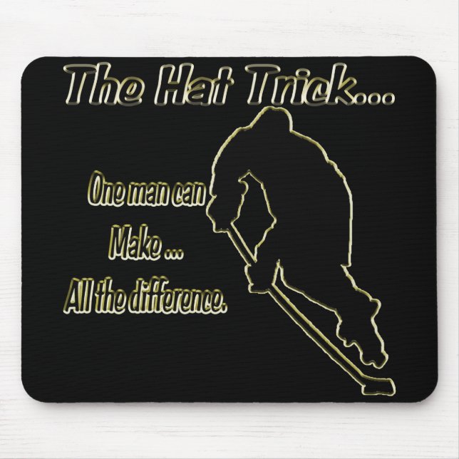 Tapis De Souris Le tour de casquette Mousepad (Devant)