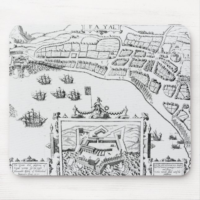 Tapis De Souris Le Towne et le Platforme de Fayall (Devant)