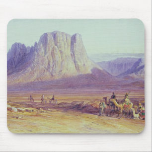 Tapis De Souris Le train de chameau, Condessi, mont Sinaï, 1848