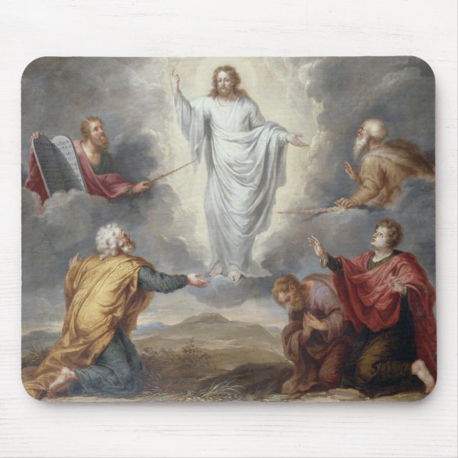 Tapis De Souris Le Transfiguration (huile sur le cuivre) (Devant)