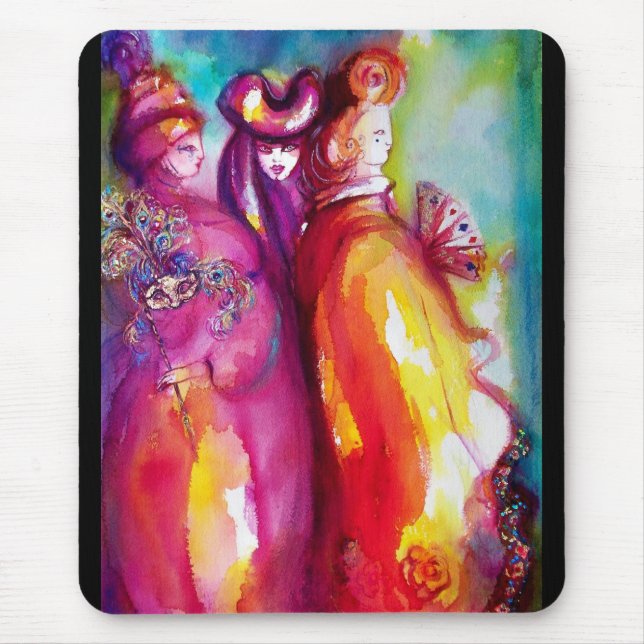 TAPIS DE SOURIS LE TROISIÈME MASQUE (Devant)