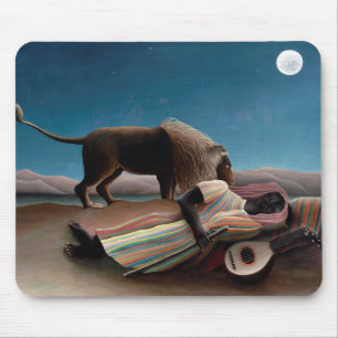 Tapis De Souris Le Tsigane endormi, Henri Rousseau