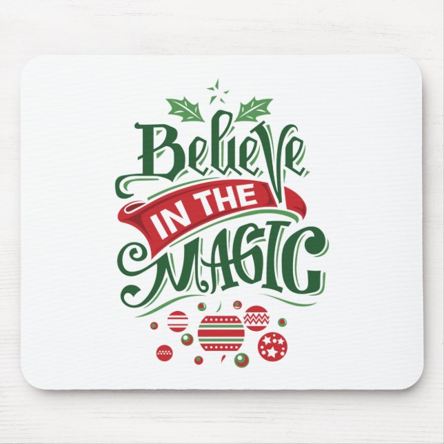 Tapis De Souris Le Typographe du Magic Christmas (Devant)