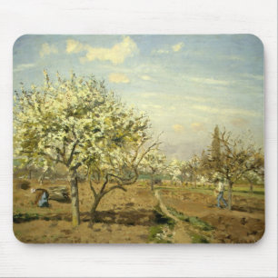 Tapis De Souris "Le Verger" de Pissarro - Mousepad